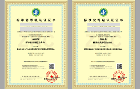 標準化良好行為企業等級